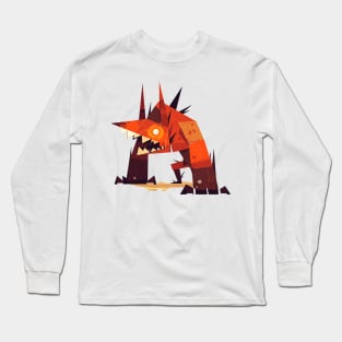 Picasso Style Monster Long Sleeve T-Shirt